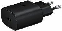 Сетевое зарядное устройство Samsung 25 Вт USB-C + кабель Type C (black)