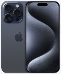 Смартфон Apple iPhone 15 Pro 256Gb (blue titanium)