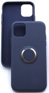 Накладка с кольцом Ring для Samsung Galaxy S20+ (dark blue)