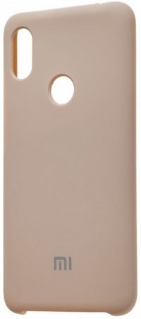 Накладка оригинальная Silicone cover Xiaomi Mi 9T (silky & soft-touch) (beige)