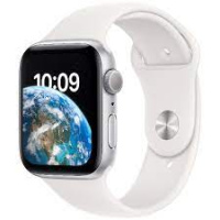 Умные часы Apple Watch Series SE Gen 2 (2023) 44mm Aluminium Case Silver/White Sport Band