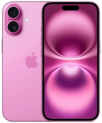 Смартфон Apple iPhone 16 256Gb (pink)