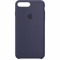 Накладка оригинальная Silicone cover Apple iPhone 7/8 (silky & soft-touch) (grey)