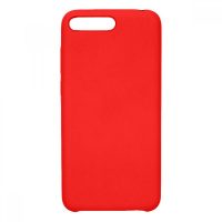 Накладка оригинальная Silicone cover Apple iPhone 7/8 (silky & soft-touch) (red)
