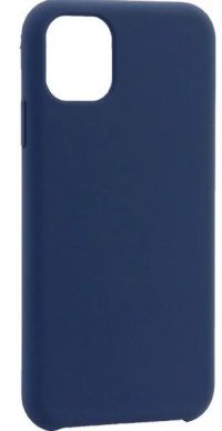 Накладка оригинальная Silicone cover Samsung Galaxy Note 10 Lite (silky & soft-touch) (blue)