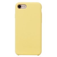 Накладка оригинальная Silicone cover Apple iPhone 7/8 (silky & soft-touch) (yellow)