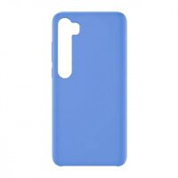 Накладка оригинальная Silicone cover Xiaomi Mi Note 10 (silky & soft-touch) (blue)