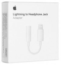 Переходник для наушников Apple Lightning - mini jack 3.5mm