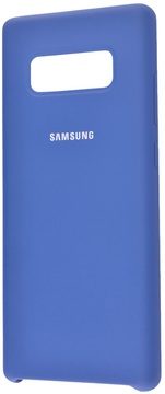 Накладка оригинальная Silicone cover Samsung Galaxy S10e (silky & soft-touch) (blue)