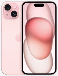 Смартфон Apple iPhone 15 256Gb (rose)