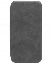 Чехол-книжка со строчкой для Samsung Galaxy A50/A30s (grey)