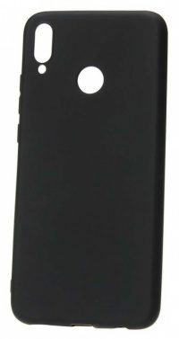 Накладка оригинальная Silicone cover Honor 10i/20 Lite (silky & soft-touch) (black)