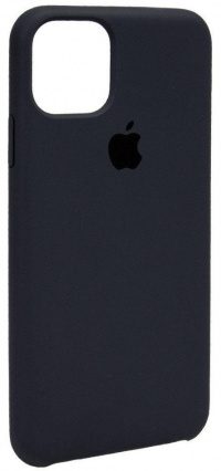 Накладка оригинальная Silicone cover iPhone 12 Mini (silky & soft-touch) (black)