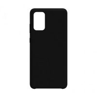 Накладка оригинальная Silicone cover Samsung Galaxy S20 Ultra (silky & soft-touch) (black)