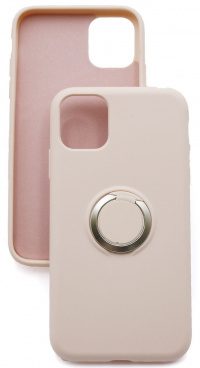 Накладка с кольцом Ring для Apple iPhone 11 2020 (pink)