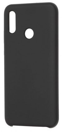 Накладка оригинальная Silicone cover Huawei P30 Lite (silky & soft-touch) (black)