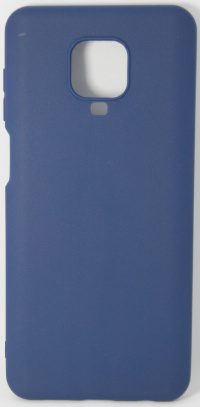 Накладка матовая для Xiaomi Redmi Note 9 Pro & 9S (dark blue)