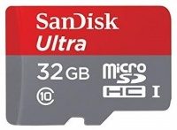 Карта памяти SanDisk Ultra microSDXC 32Gb Class 10 100MB/s w/o adapter