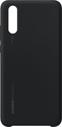 Накладка оригинальная Silicone cover Huawei P30 Pro (silky & soft-touch) (black)