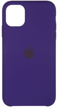 Накладка оригинальная Silicone cover iPhone 12 Mini (silky & soft-touch) (blue)
