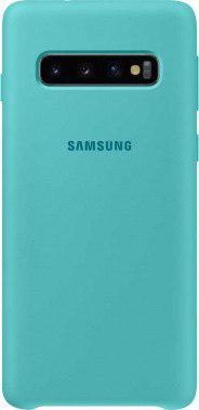 Чехол (клип-кейс) Samsung для Samsung Galaxy S10 Silicone Cover (green)