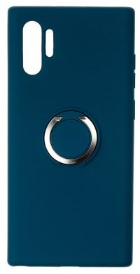 Накладка с кольцом Ring для Samsung Galaxy Note 10 (dark blue)