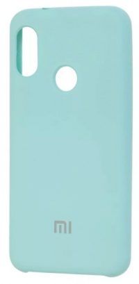 Накладка оригинальная Silicone cover Xiaomi Mi 9T (silky & soft-touch) (azure)
