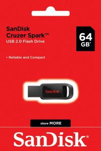 Флеш-накопитель SanDisk Cruzer Spark USB 2.0 Flash Drive 64Gb